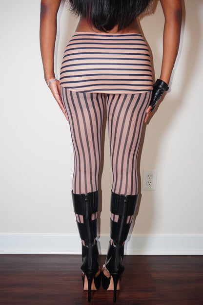 Strip Tease Stirrup Leggings